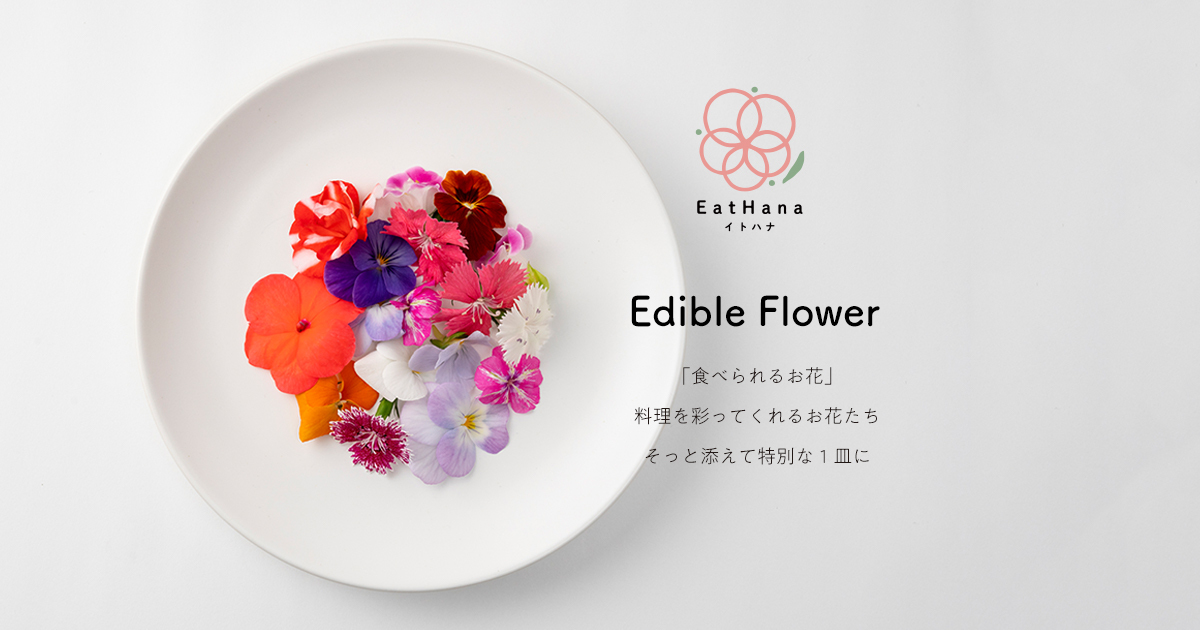 EatHana 最短翌日発送 エディブルフラワー通販（TOP）